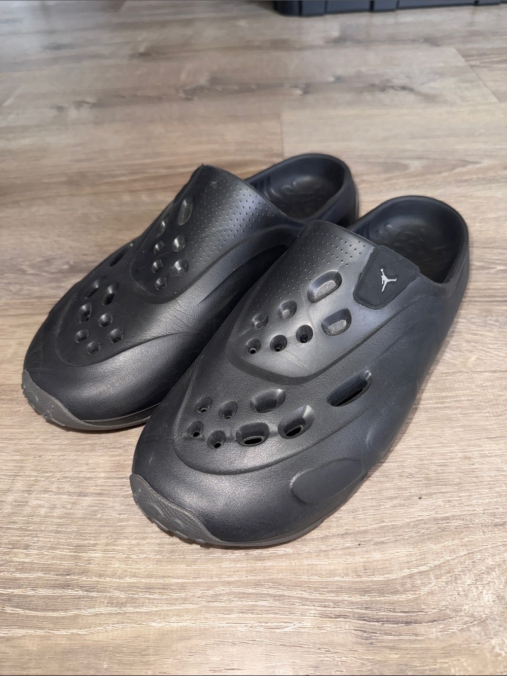 Jordan Men’s Black Slip-On Foam Clog Sandals
